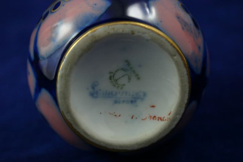 Exquisite ART NOUVEAU Vase by Camille Tharaud Limoges Lemovices image 5