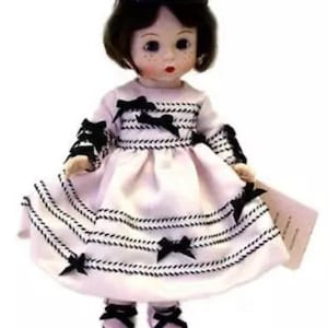 Madame Alexander Wendy Doll: roze feestjurk, NRFB, Avon-editie 2004