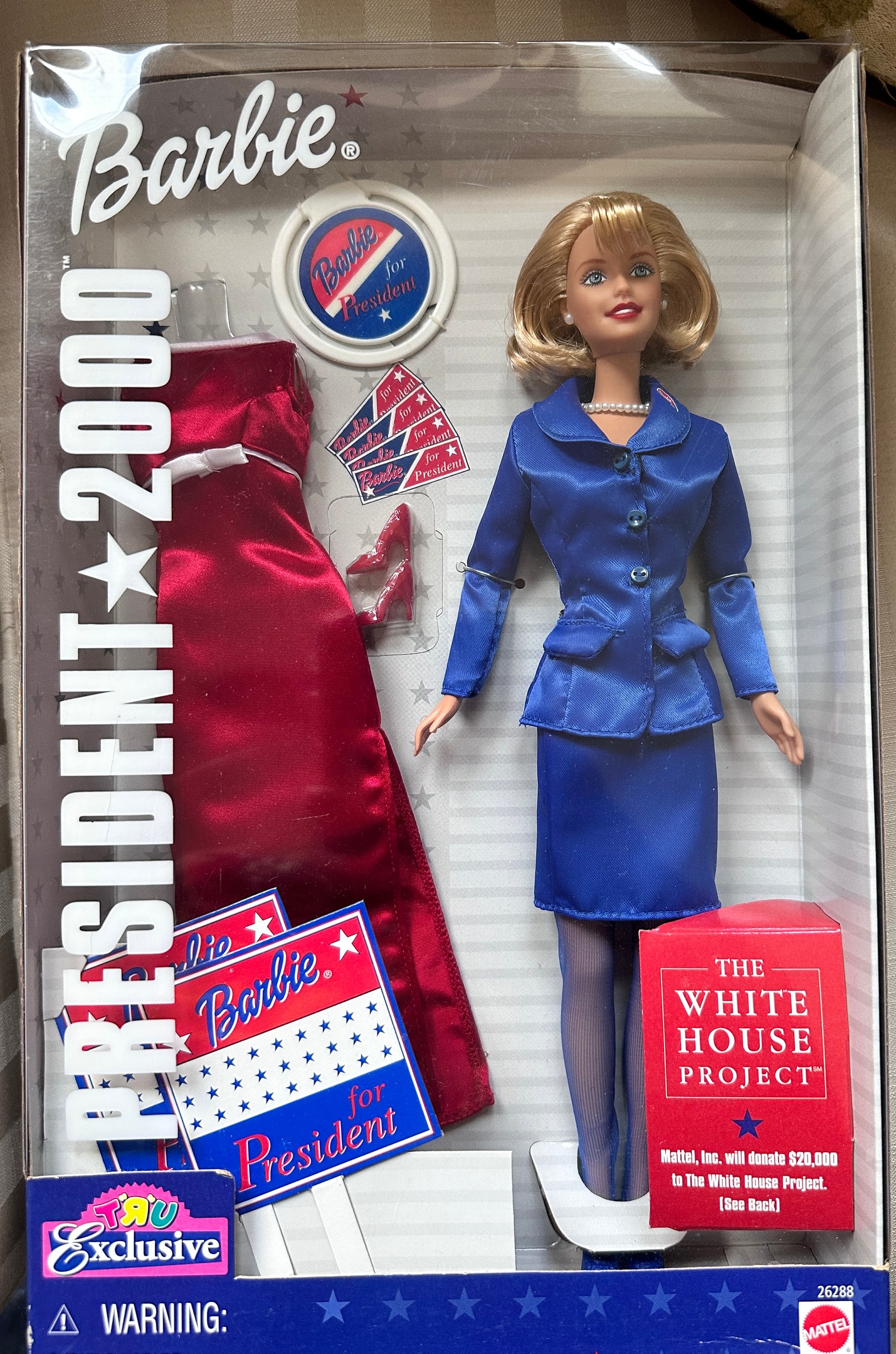 Vintage Mattel BARBIE for PRESIDENT NRFB - Etsy