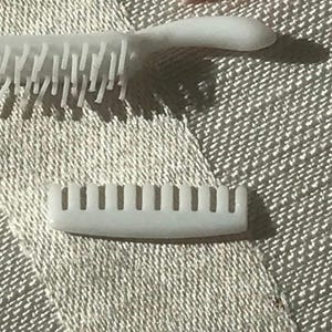 Vintage Mattel Barbie 1960 White Brush and Comb