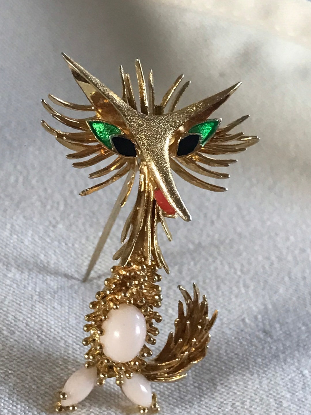 フォクシーのブローチ '' Pearl Drop ''
