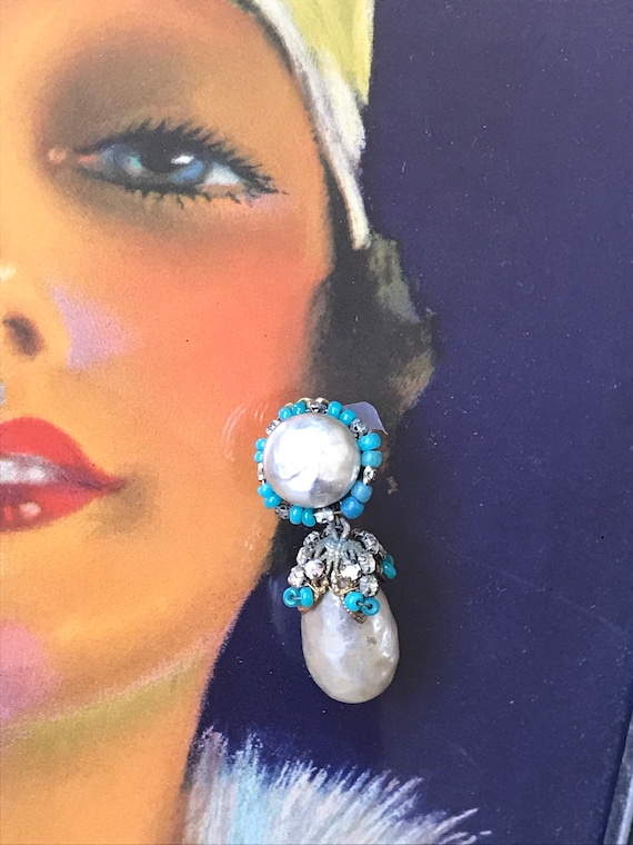 Gorgeous and RARE Pair of Early MIRIAM HASKELL Tu… - image 3