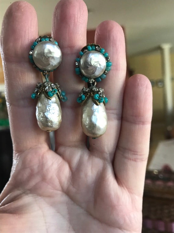 Gorgeous and RARE Pair of Early MIRIAM HASKELL Tu… - image 7