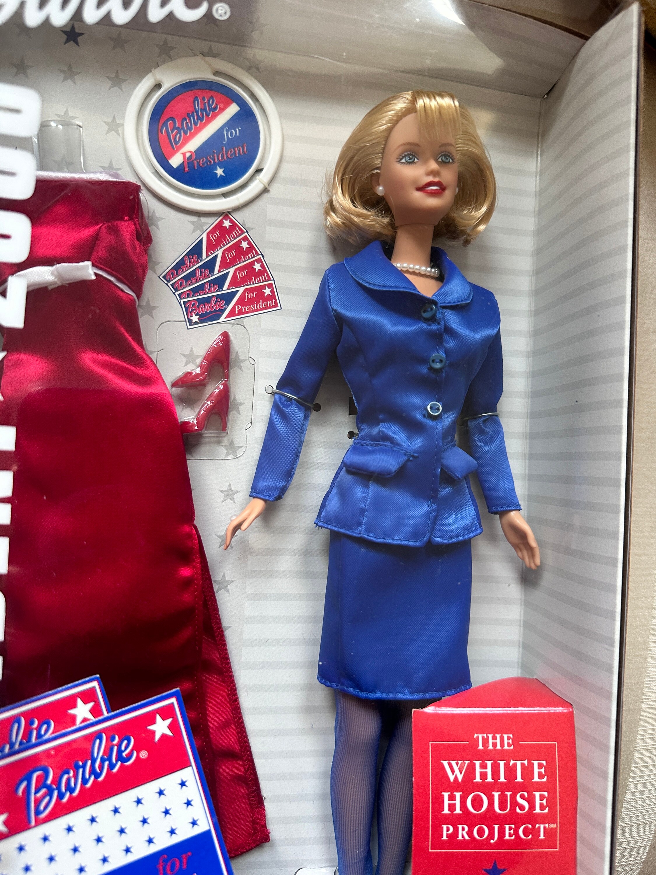Vintage Mattel BARBIE for PRESIDENT NRFB - Etsy display picture 1
