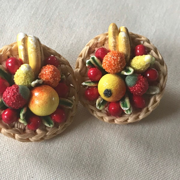Fruit Earrings Etsy