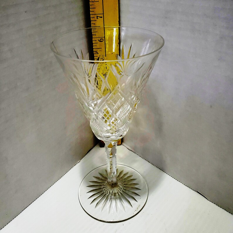 Four 4 Nachtmann / Bleikristall lead Crystal Wine Glasses Etsy