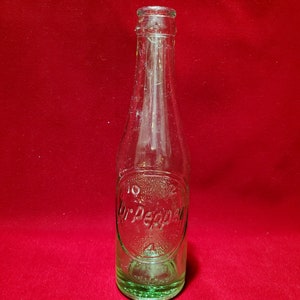 1954 Green 6-Oz Dr Pepper Bottle / 10-2-4