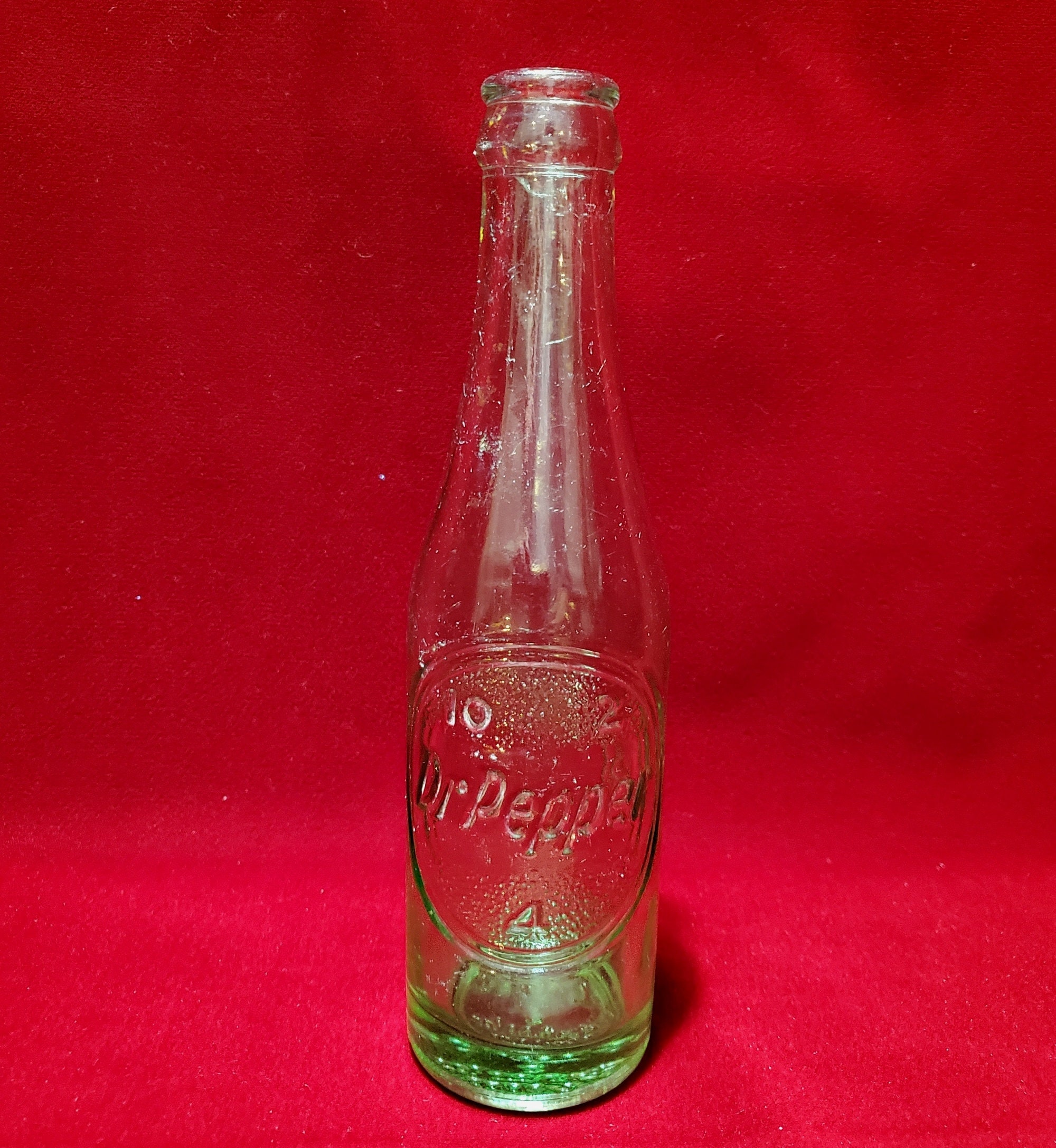 1954 Green 6-oz Dr Pepper Bottle / 10-2-4 - Etsy