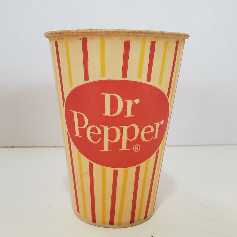 Vintage 7 Oz Waxed Dr. Pepper Cup / 1960's - Etsy
