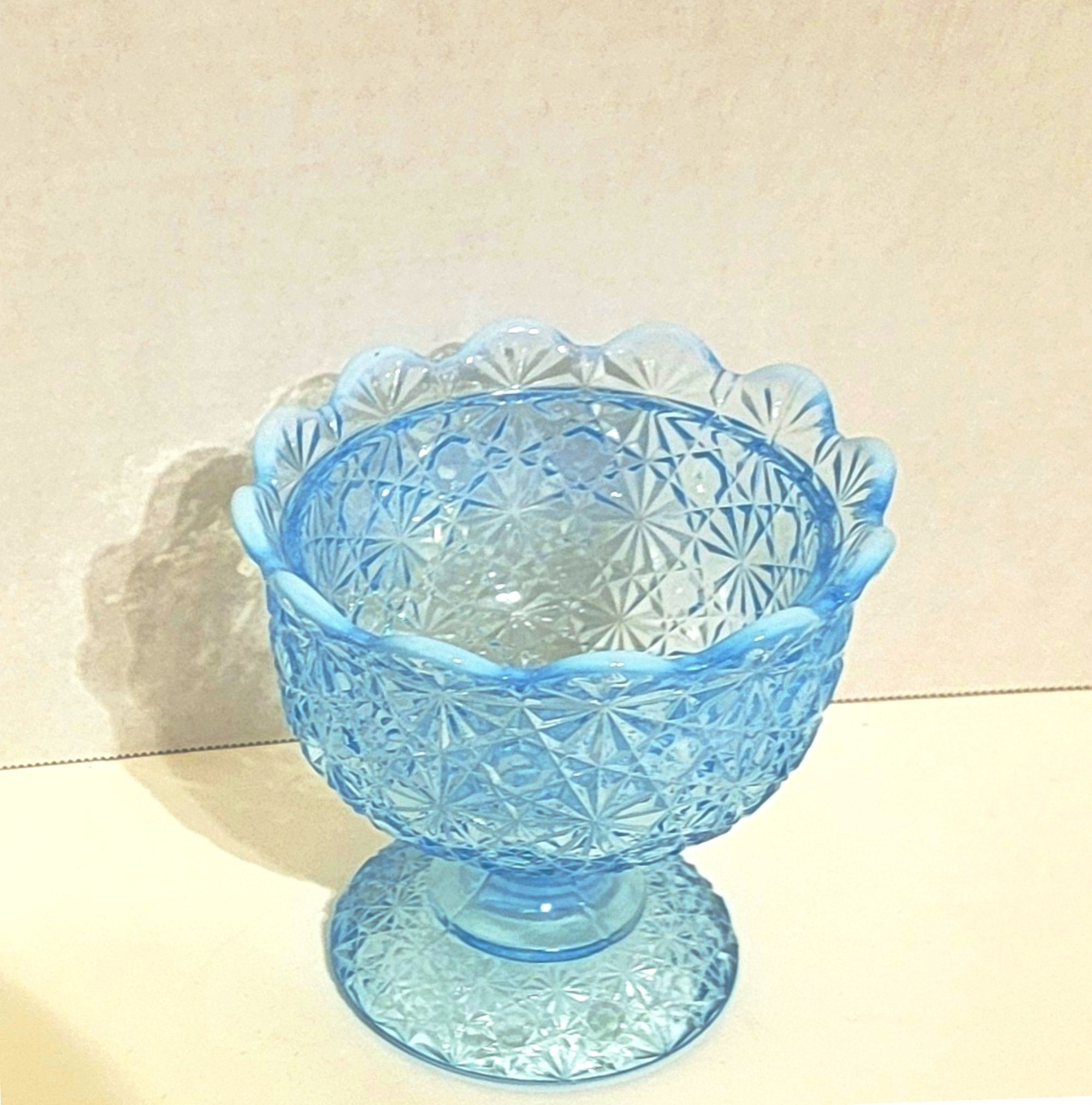 フェントン　Fenton ドットパターン　キャンディジャー 7-3/8