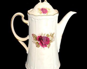 Seltmann Weiden ""Julia"" Porzellan Kaffeekanne / Bavaria Germany / 1983 - 2003."