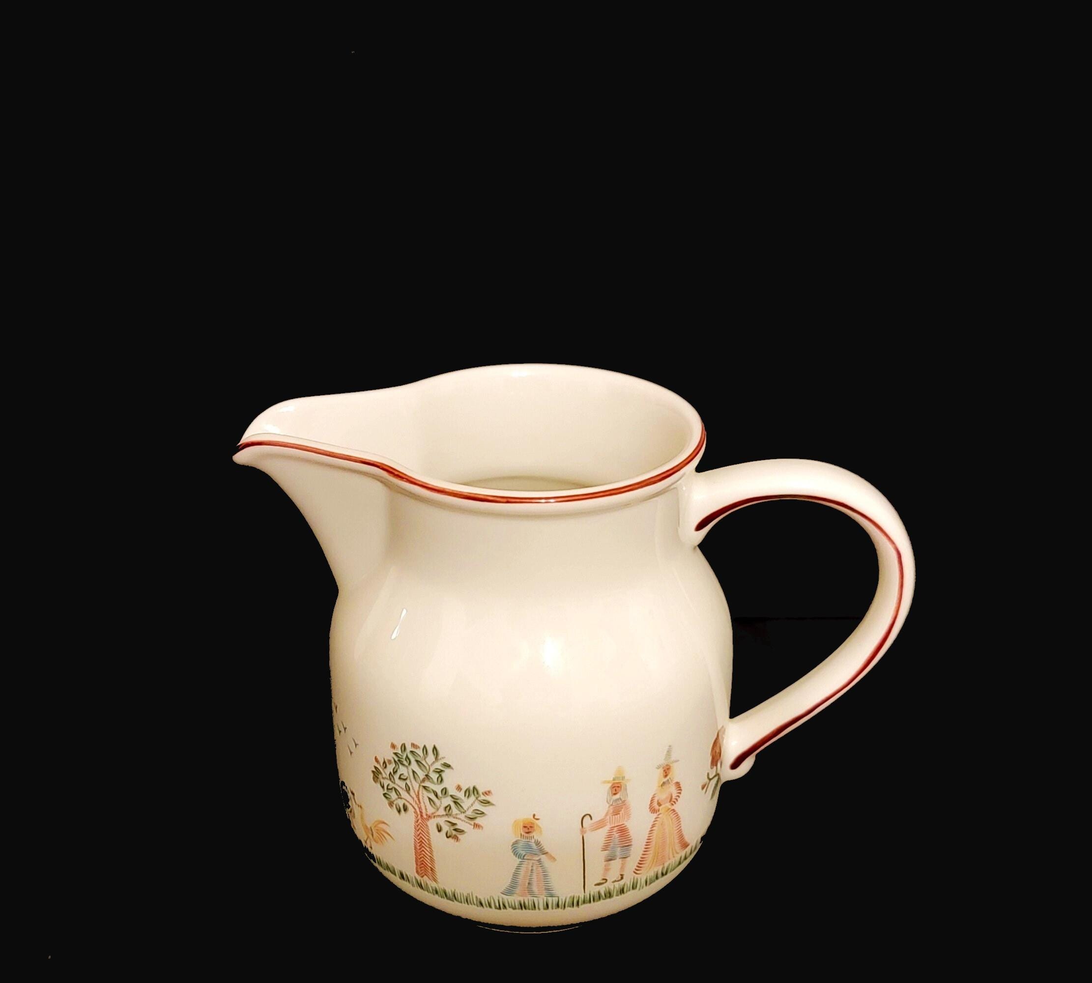 5" Villeroy & Boch "american Sampler" Milk Pitcher / Luxembourg - Etsy