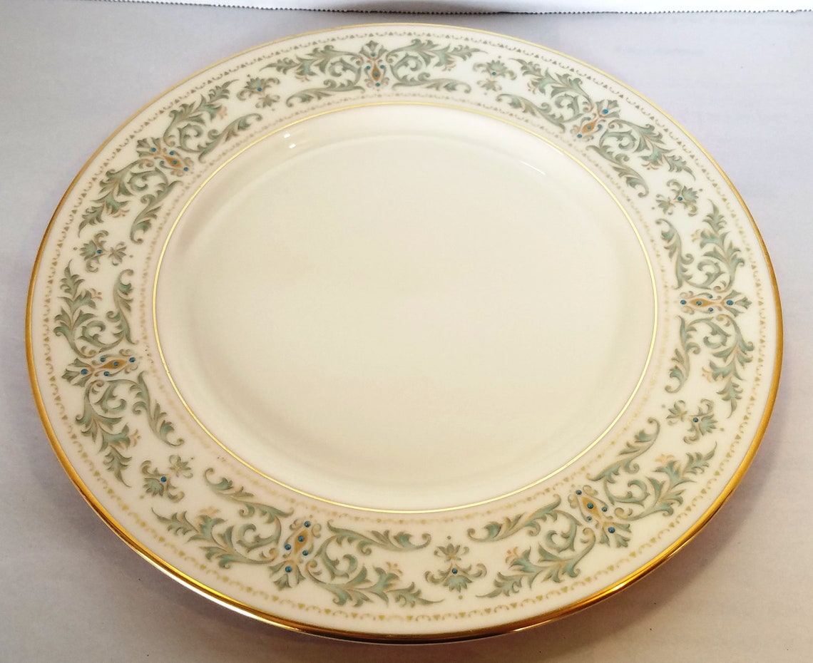 Lenox Noblesse 101/2 Dinner Plate / Five 5 Available Etsy