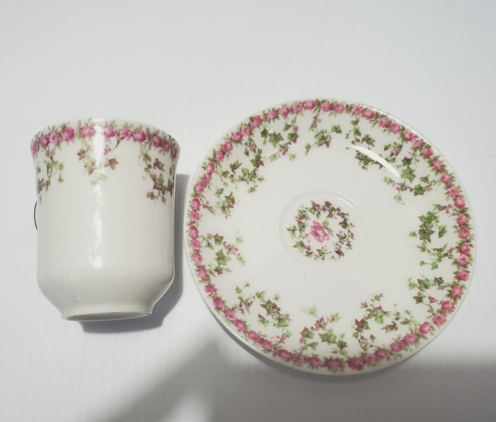 Antique Haviland & Co. Limoges Demitasse Cup and Saucer Set Etsy