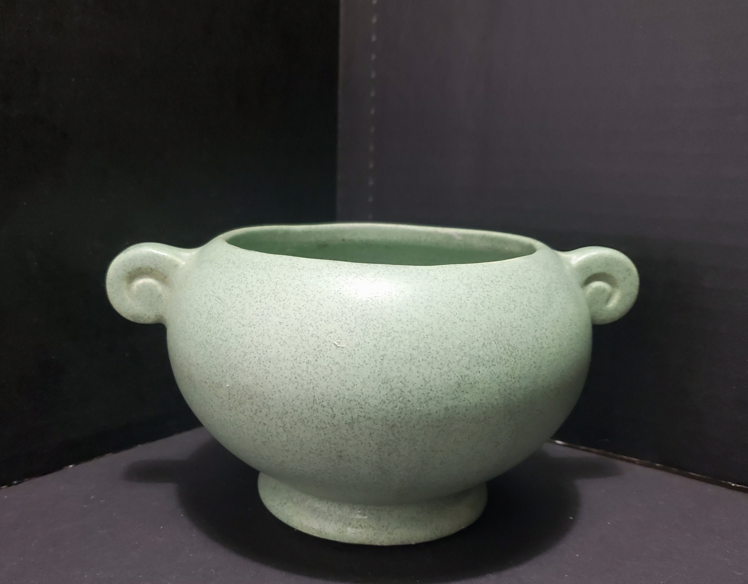 Vintage Mccoy Pottery Green Matte floraline Etsy UK
