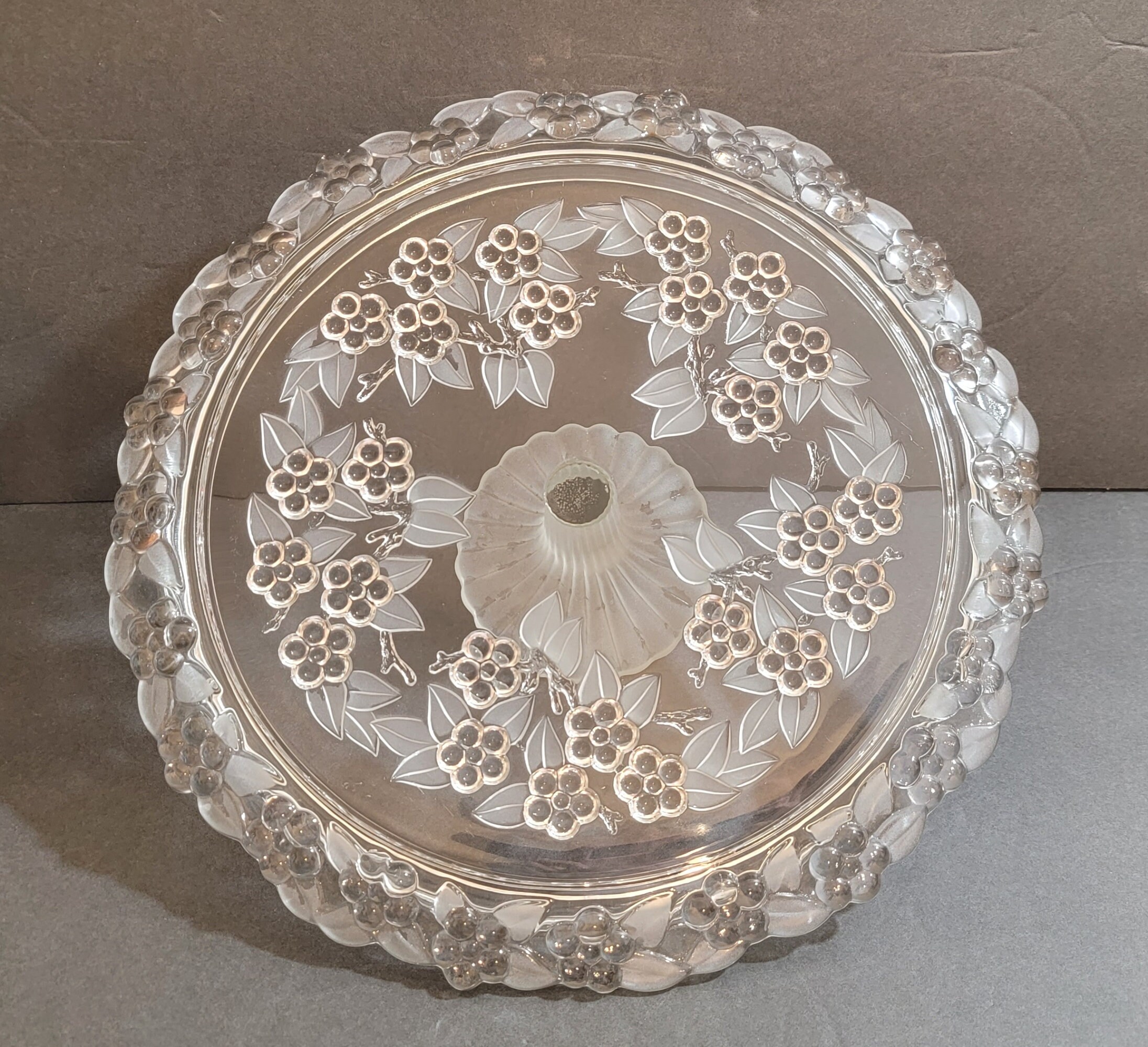 Mikasa carmen Crystal Cake Stand Etsy Ireland