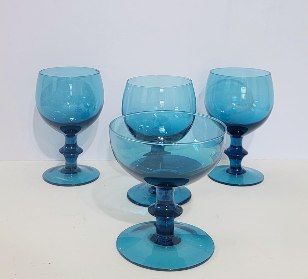 Colony Glass / Indiana Glass / Peacock Blue 