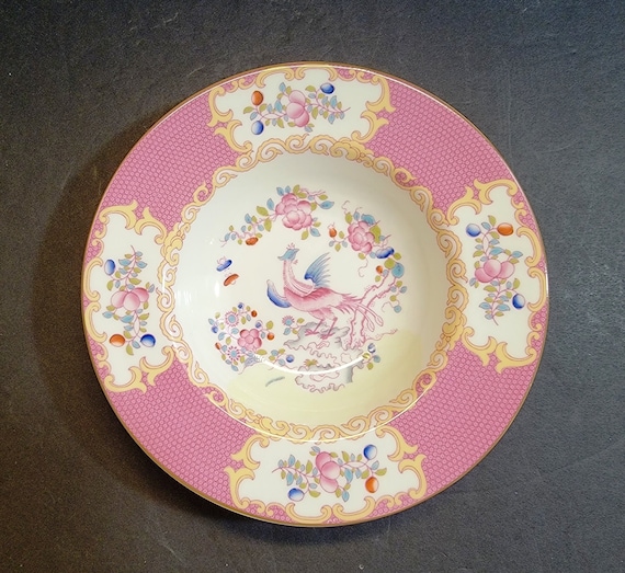 ビング＆グロンデール　人物文皿６枚　ビンテージ Minton Pink 