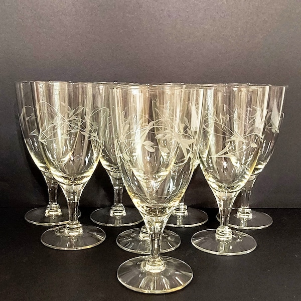 Princess House Iced Tea Glasses Etsy