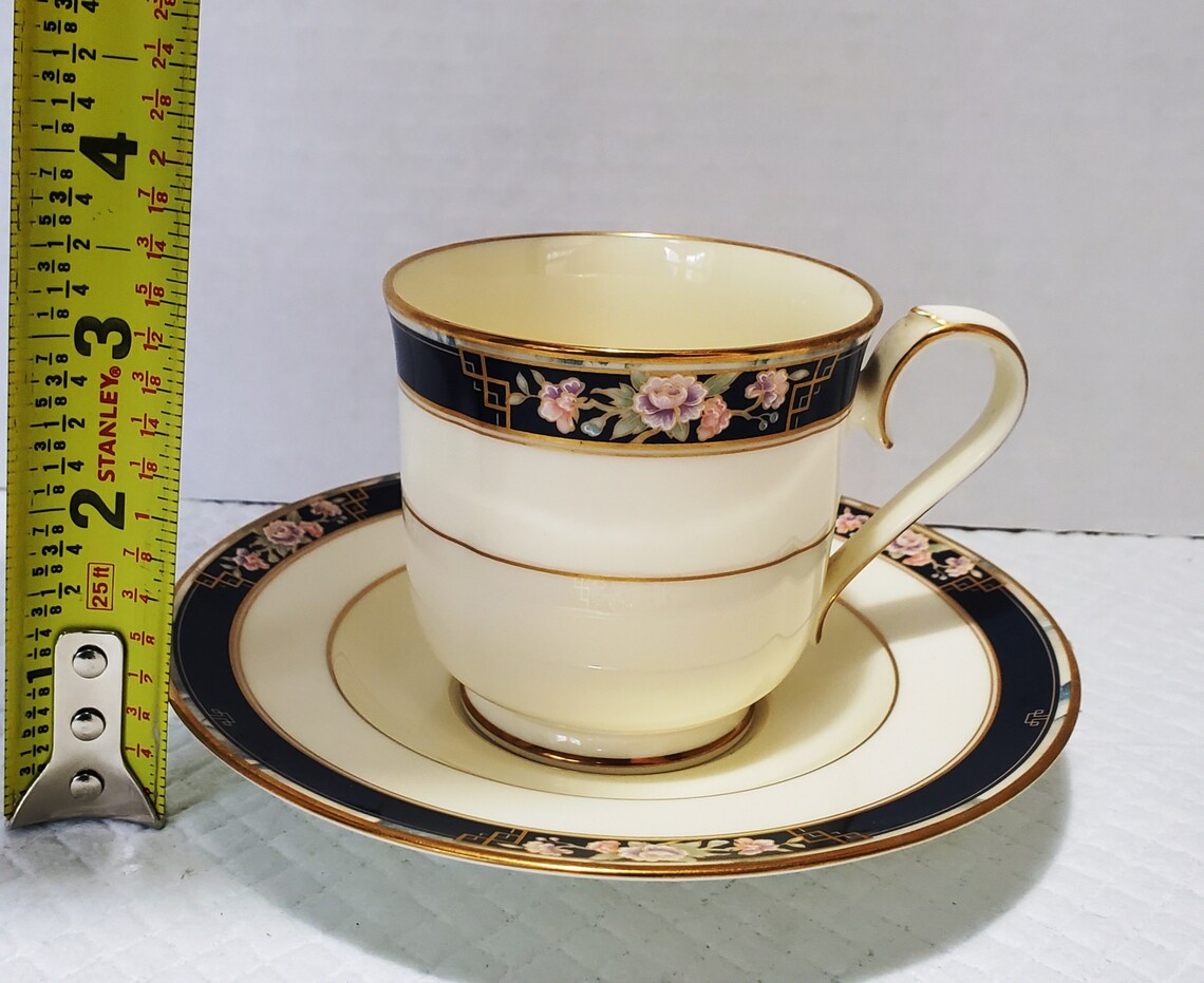 Noritake imperial Gate Cup and Saucer Set / Japan Etsy