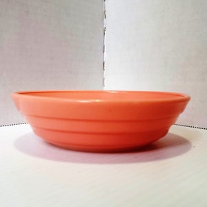 Pink Hazel Atlas Moderntone Platonite 4-3/4&quot; Fruit or Berry Bowl