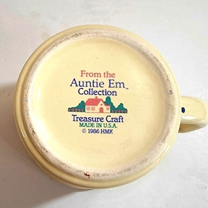 Treasure Craft Auntie Em Collection "Heart To Heart" Sugar With Lid & Matching Creamer image 4