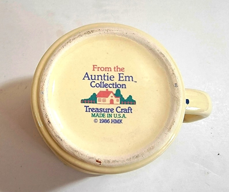 Treasure Craft Auntie Em Collection "Heart To Heart" Sugar With Lid & Matching Creamer image 4