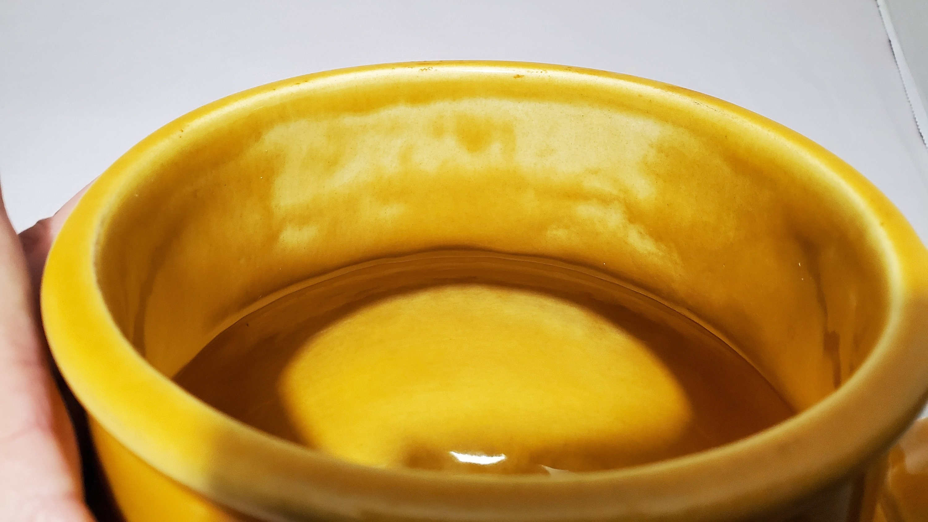 Large Gold Cookie Jar With Handles Carrots / Peppers / Etsy