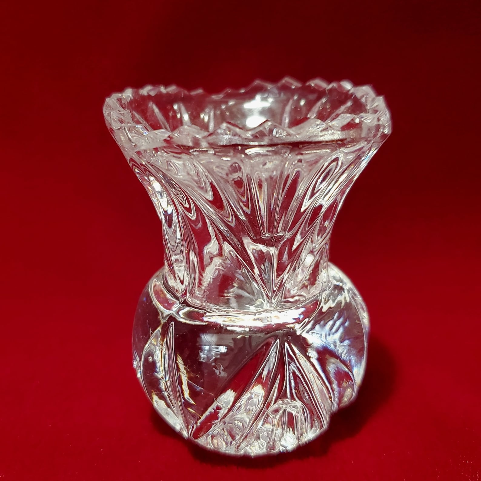 Vintage Pressed Glass Toothpick Holder / Two Available Etsy