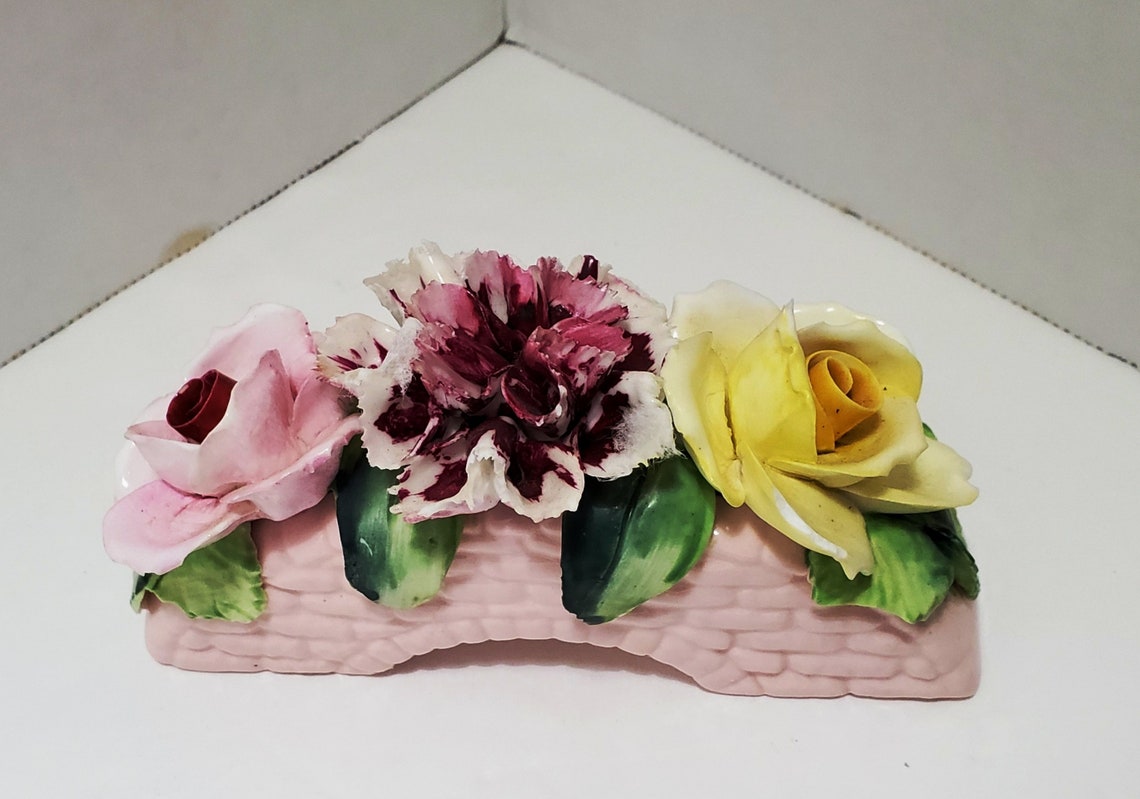 Pair of Radnor Bone China Flower Bridges / England Etsy