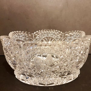 8&quot; Hofbauer &quot;Byrdes&quot; Collection Crystal Bowl / Germany