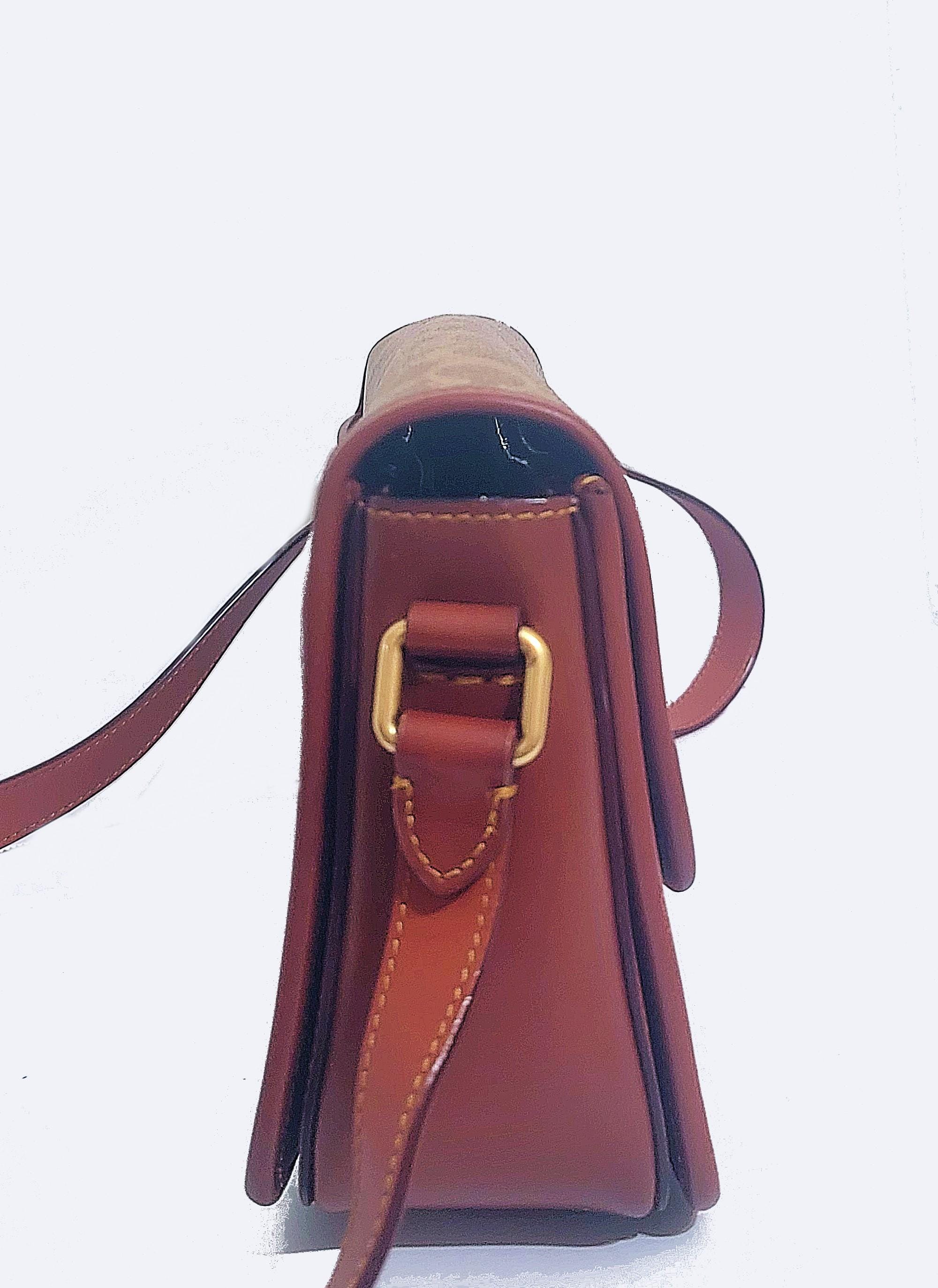 Coach Studio Shoulder / Crossbody Bag in Signature Canvas / Brown