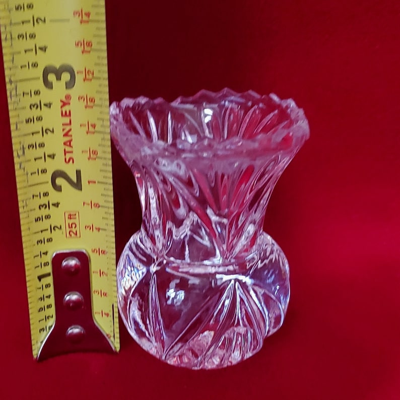 Vintage Pressed Glass Toothpick Holder / Two Available Etsy