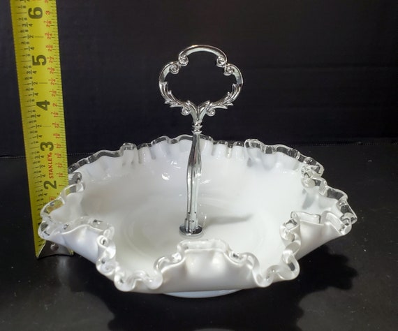 Fenton ゴールドクレスト スクエア キャンディーディッシュ Fenton ゴールドクレスト スクエア キャンディーディッシュ