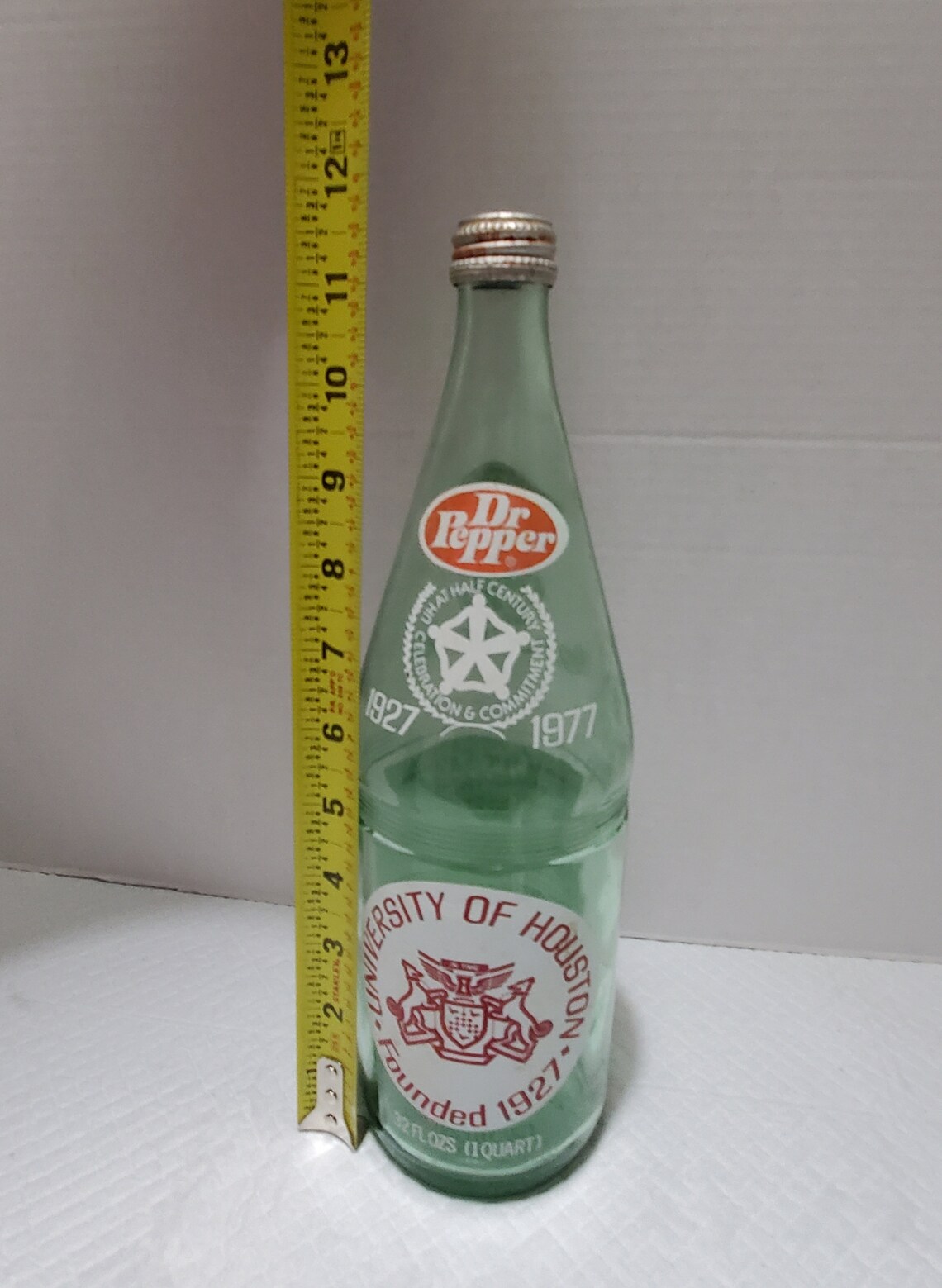 Six 1977 Dr Pepper houston Cougars Quart Size Etsy UK