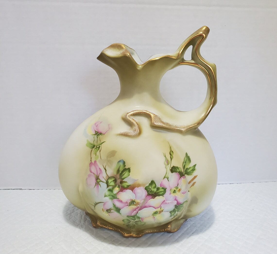 Set of REPRODUCTION Nippon Pieces Ewer / Perfume Bottle / Bell Etsy