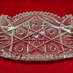 EAPG Imperial Glass Relish Dish / Patroon Nr. 466 / 1911