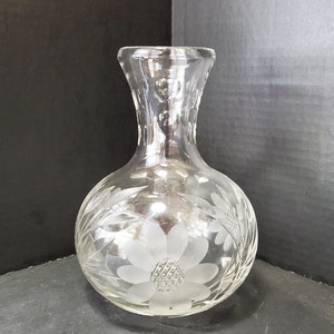 American Brilliant Pairpoint "Viscaria" Open Wine Carafe / Decanter