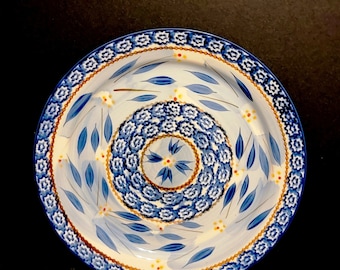 10-1/2" Temptations By Tara "Old World Blue" Dinner Plate / Ten Available