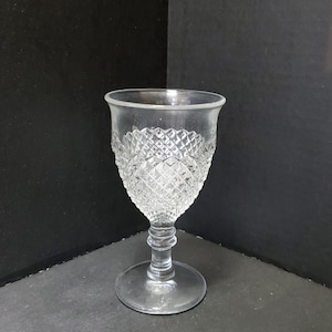 6-1/8&quot; Westmoreland &quot;English Hobnail&quot; Footed Water Glass