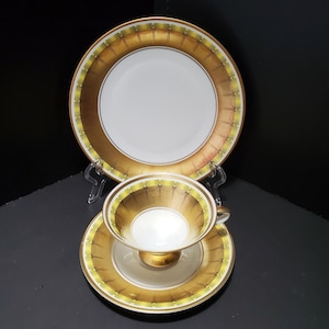 Johann Seltmann Vohenstraub Drei Teiliges Dessert Set