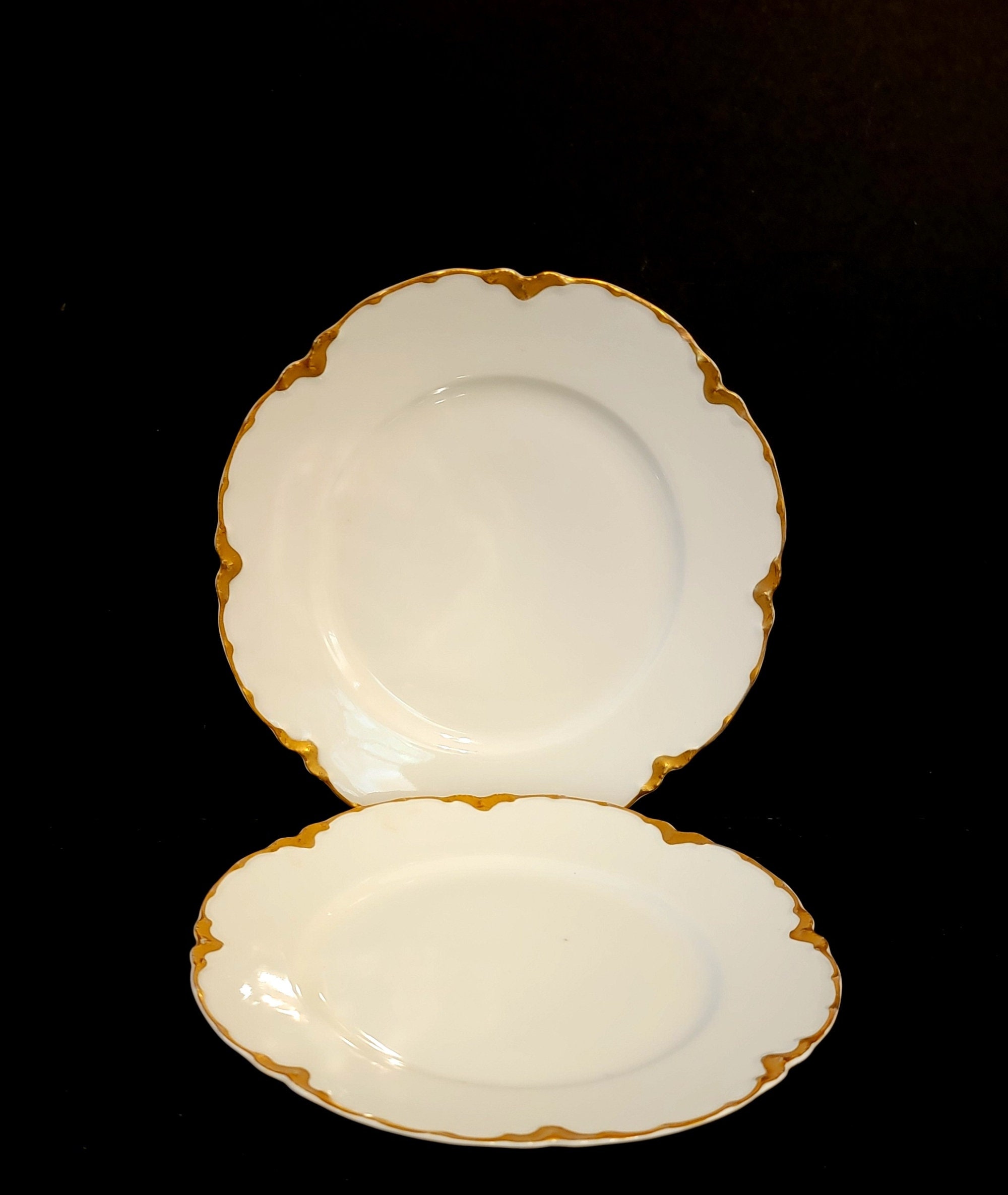 ★新品未使用　超美品★ フランス製HAVILAND デザート＆パン皿　４枚 il_fullxfull.5342674471_bm01.jpg