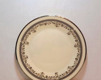 Four (4) - 10-3/4" Lenox "Lace Point" Dinner Plates / Three Sets Available