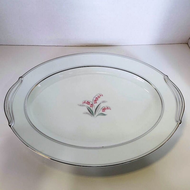 Large Noritake Crest Platter Japan
