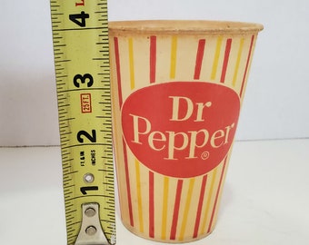 Vintage 7 Oz Waxed Dr. Pepper Cup / 1960's - Etsy