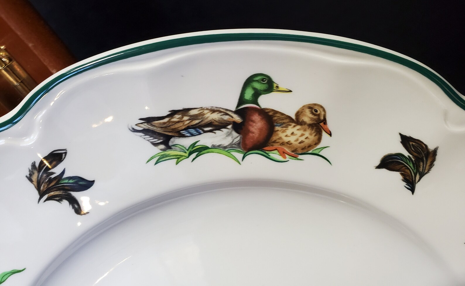 Johnson Bros. brookshire Ducks Dinner Plate / Etsy