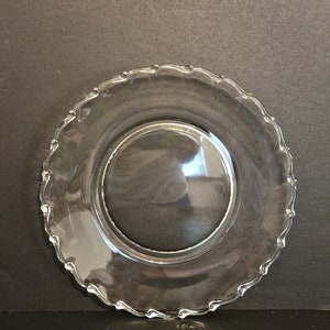 Eight (8) - 8-1/2&quot; Fostoria &quot;Century&quot; Salad Plates