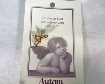 Angel on my shoulder proverbs pin Packs of 15