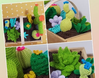 Crochet Cacti pattern