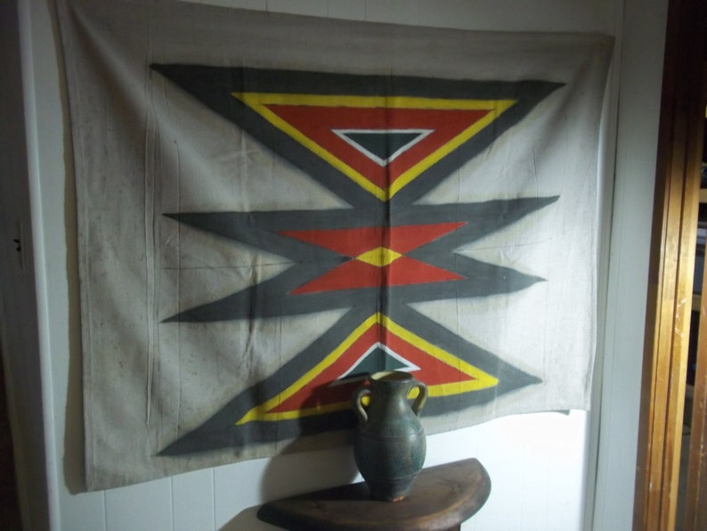 Southwestern Wall Art of Native American Style Wall Hanging. Tribal ...